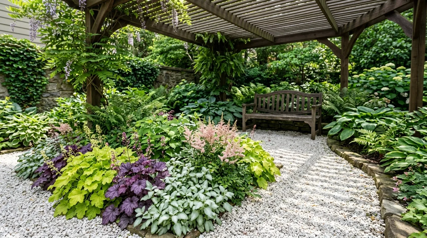 8 Shade Garden Design Layout Ideas for Cool Spaces